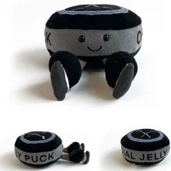 Plush Animals-Jellycat Amuseables Ice Hockey Puck