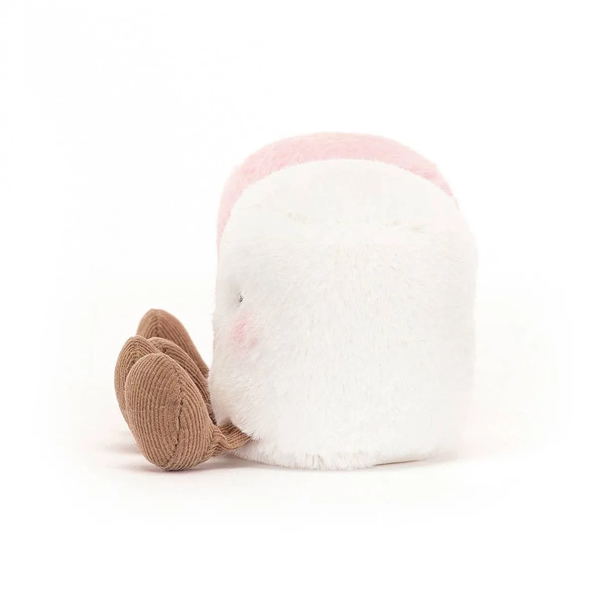 Plush Food-Jellycat Amuseables Pink & White Marshmallows