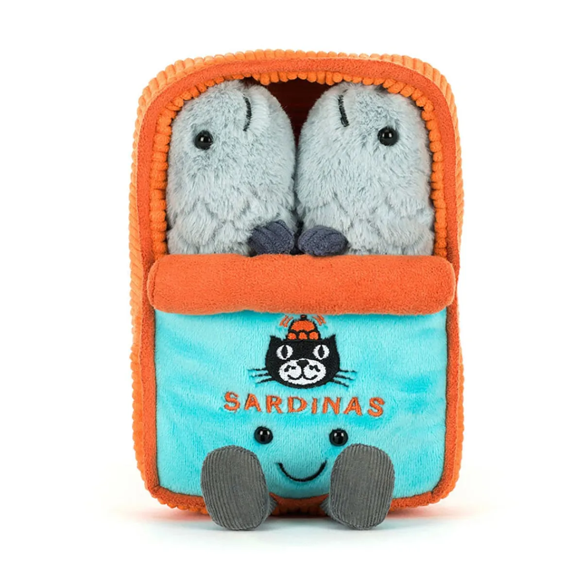 Plush Food-Jellycat Amuseables Sardine Tin