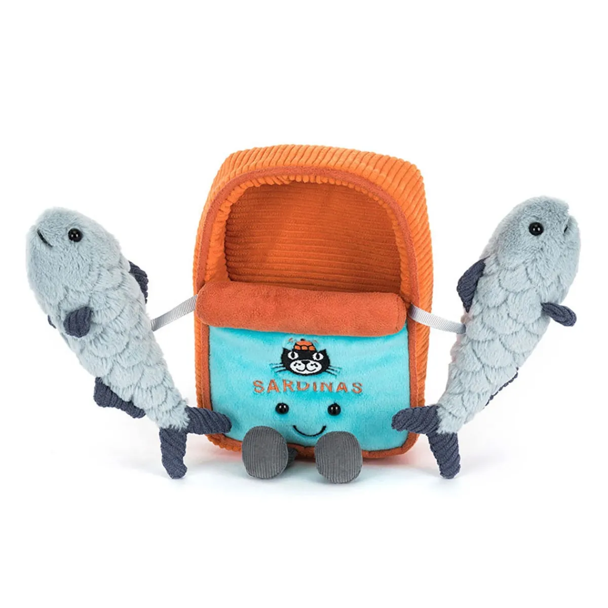 Plush Food-Jellycat Amuseables Sardine Tin