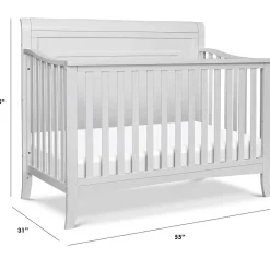 Convertible Cribs-DaVinci Anders 4-in-1 Convertible Crib