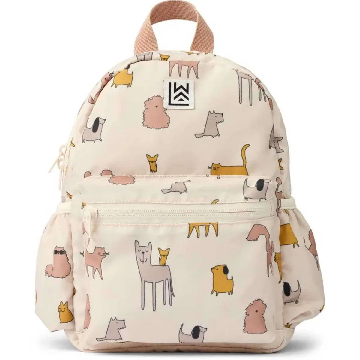 Backpacks-Liewood Andreas Backpack Cats & Dogs