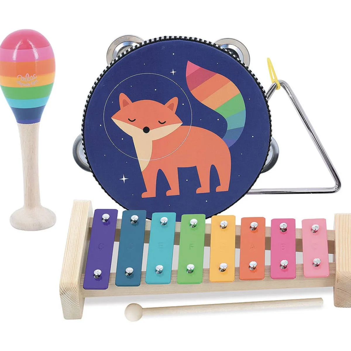 Musical Instruments-Vilac Andy Westface Music Set