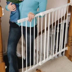 Baby Gates + Babyproofing-KidCo Angle Mount Safeway - White