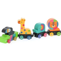 Cars + Trucks|Wooden Toys-Vilac Animals Train