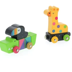 Cars + Trucks|Wooden Toys-Vilac Animals Train