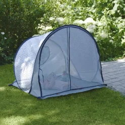 Uv Sun Protection Canopies|Travel Gear-BabyMoov Anti-UV Tent Blue Waves