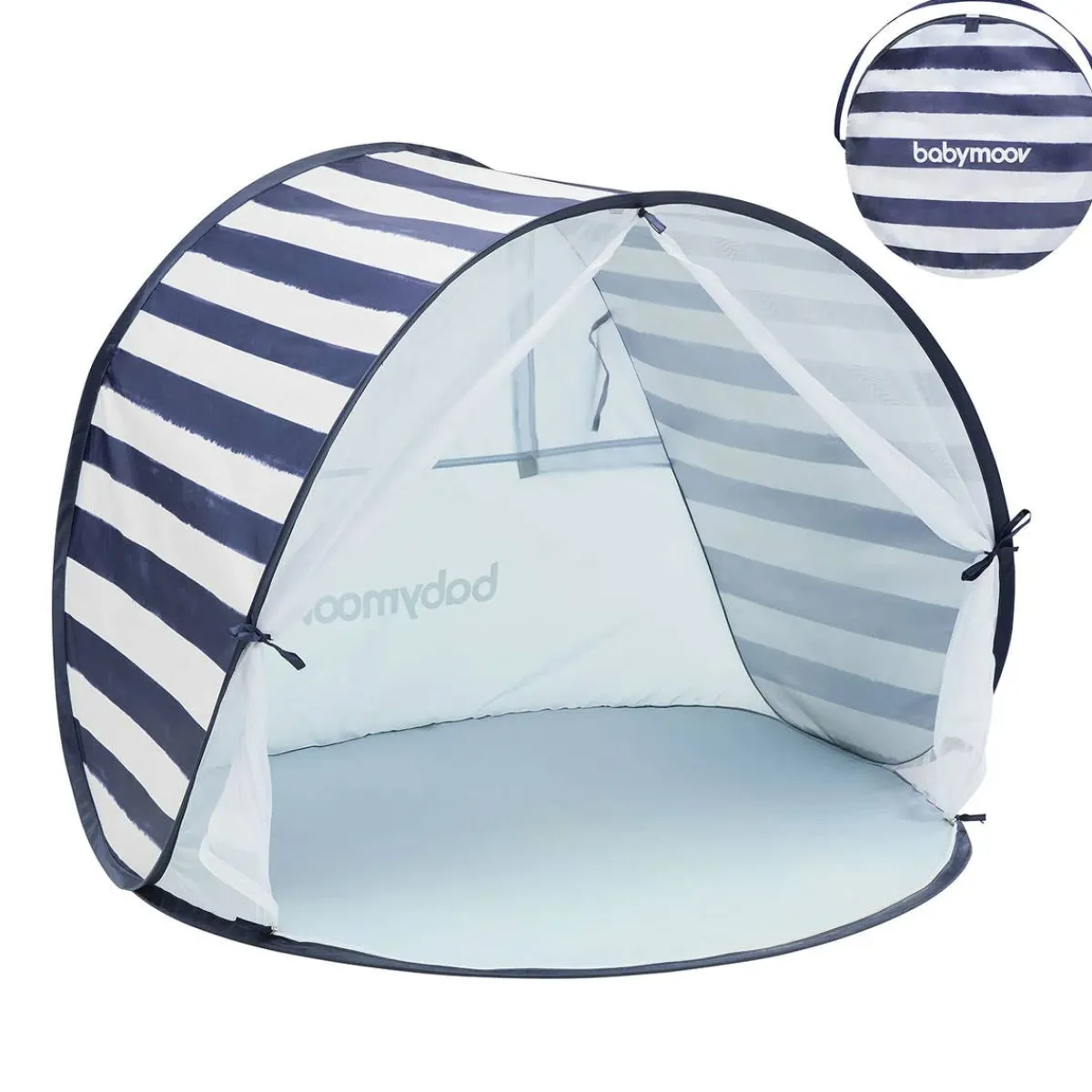 Uv Sun Protection Canopies|Travel Gear-BabyMoov Anti-UV Tent Marine