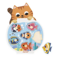 Puzzles|Wooden Toys-Janod Aquarium Puzzle