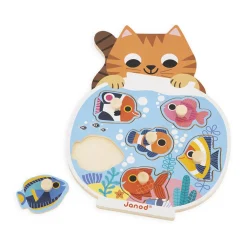 Puzzles|Wooden Toys-Janod Aquarium Puzzle