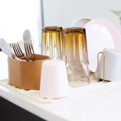 Bottle Brushes + Drying Racks-Boon Inc. Arc Silicone Drying Mat & Rack