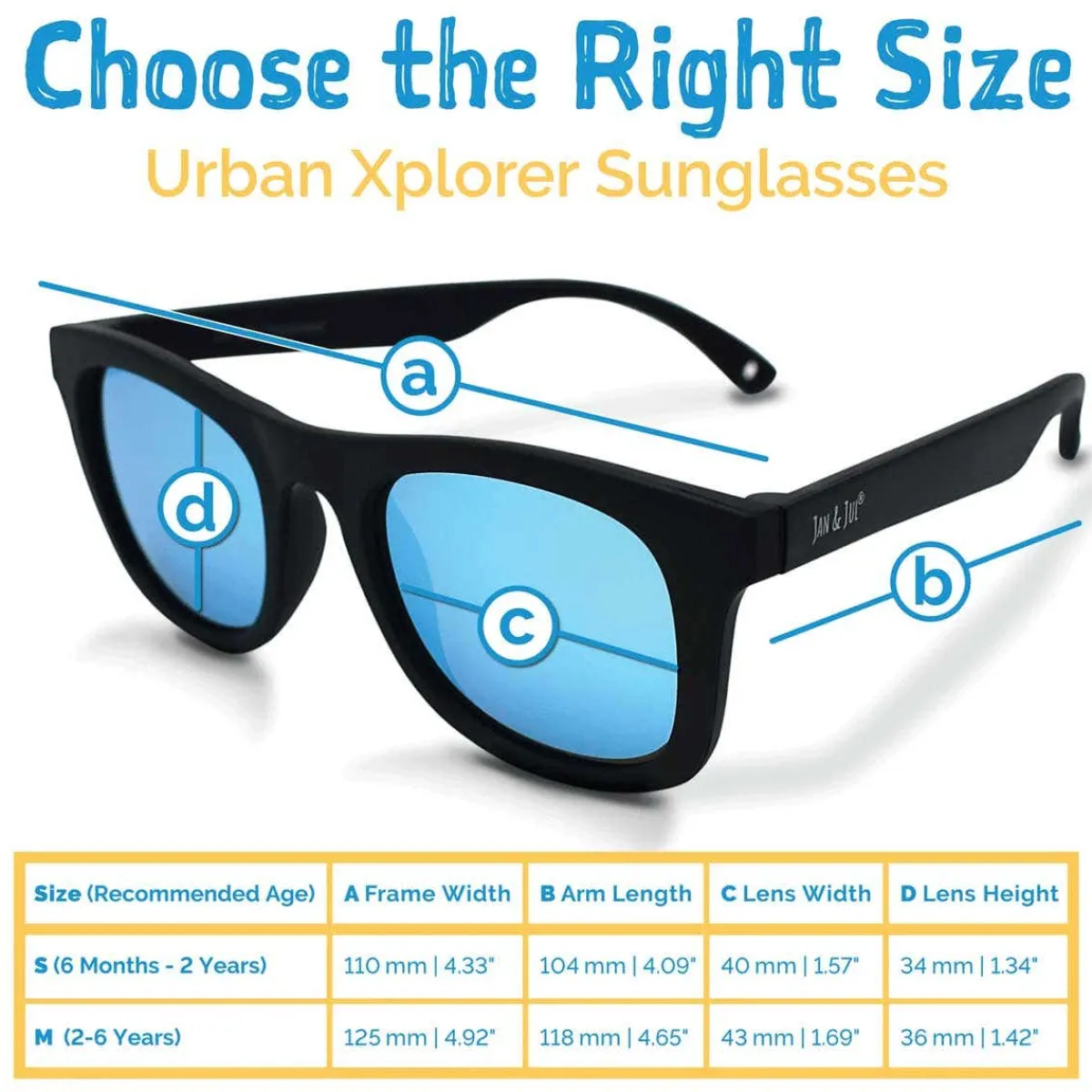 Sunglasses-Jan & Jul Aurora Urban Polarized Kids Sunglasses