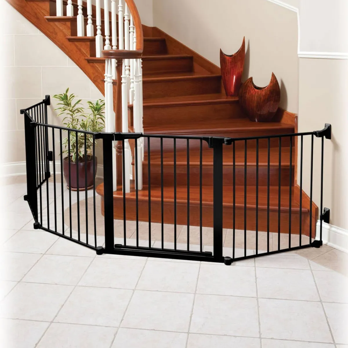 Baby Gates + Babyproofing-KidCo Auto Close ConfigureGate (30" Door) - Black
