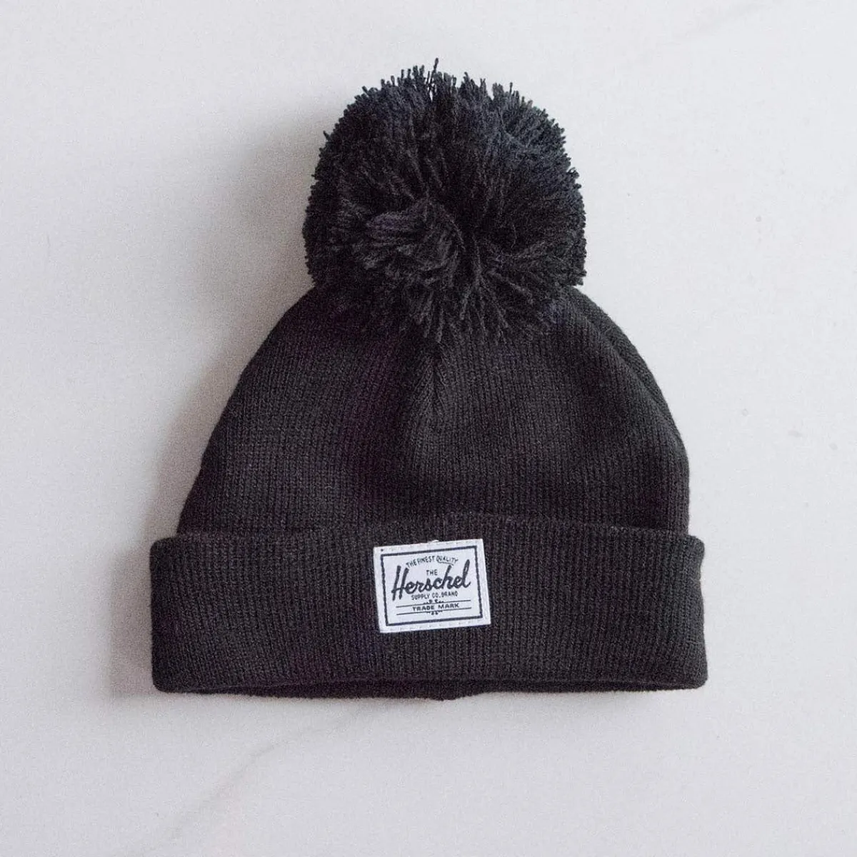 Beanies|Winter Hats-Herschel Baby Beanie Pom