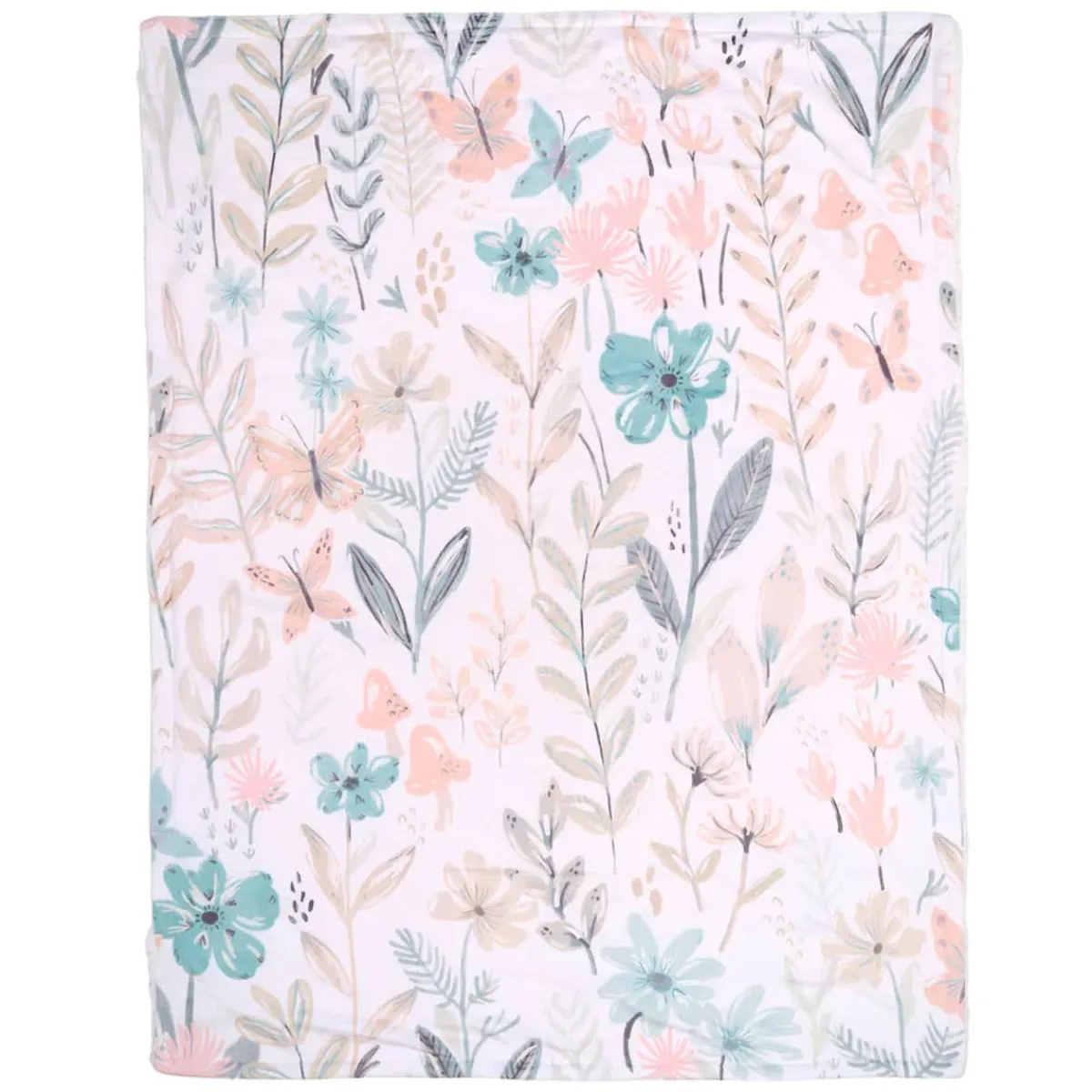 Blankets-Lambs & Ivy Baby Blooms Blanket