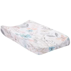 Changing Pads + Covers-Lambs & Ivy Baby Blooms Changing Pad Cover