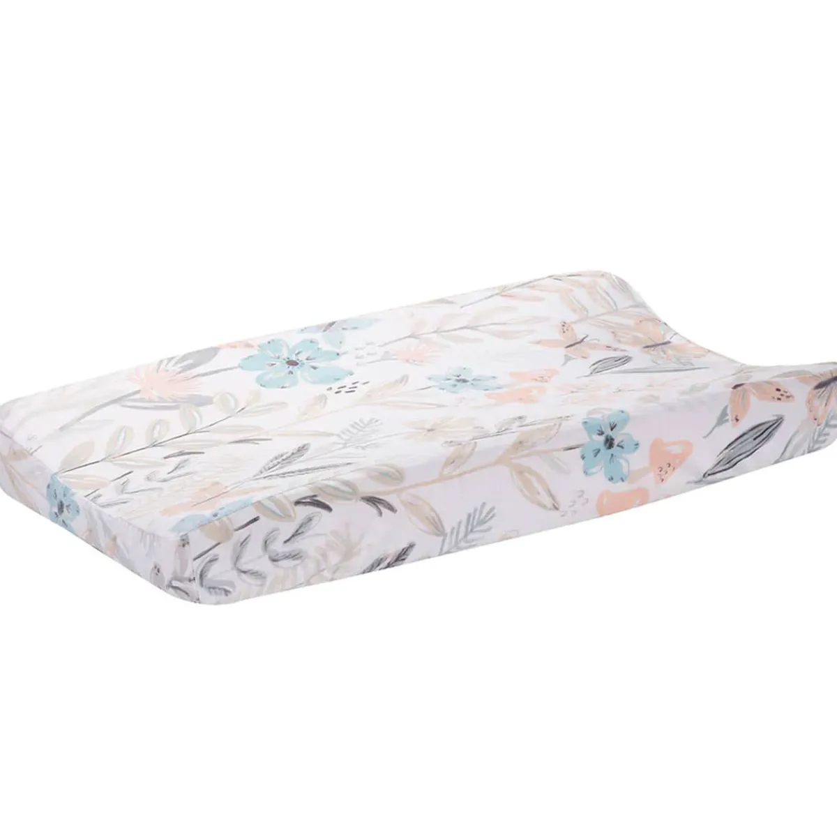 Changing Pads + Covers-Lambs & Ivy Baby Blooms Changing Pad Cover