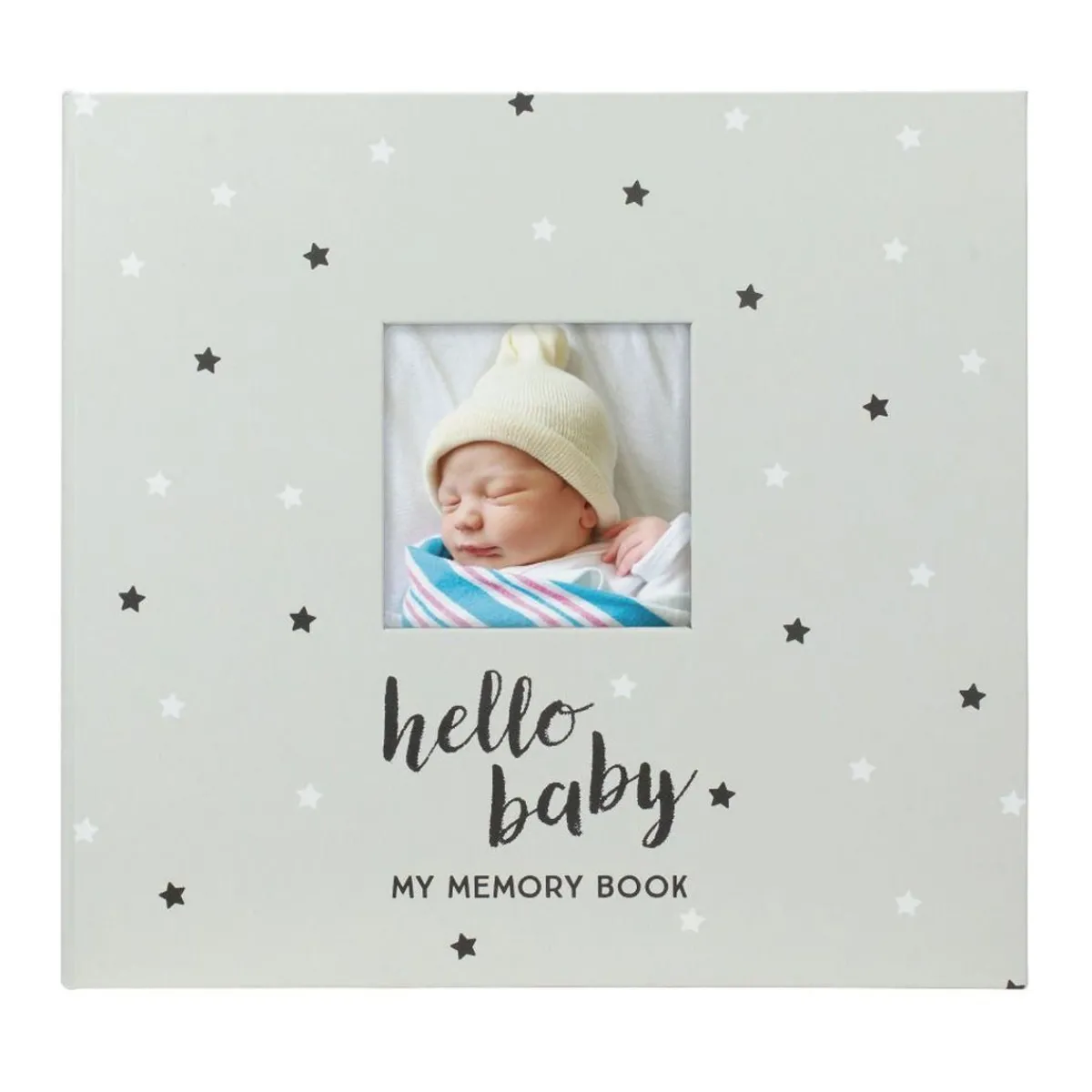 Memory Books-Pearhead Baby Book & Sticker Set