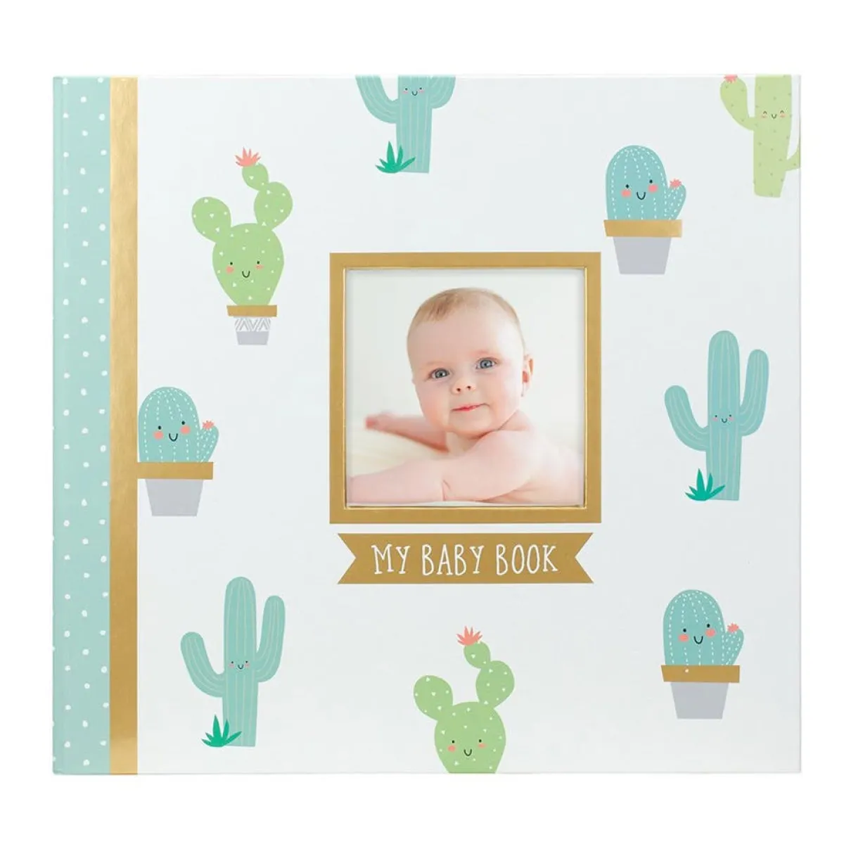 Memory Books-Pearhead Baby Book & Sticker Set