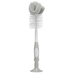Bottle Brushes + Drying Racks|Breast Pumps + Accessories-Dr. Brown's Baby Bottle Brush Grey