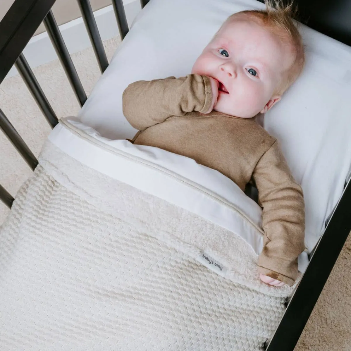 Blankets-Baby's Only Baby Crib Blanket Teddy - Sky