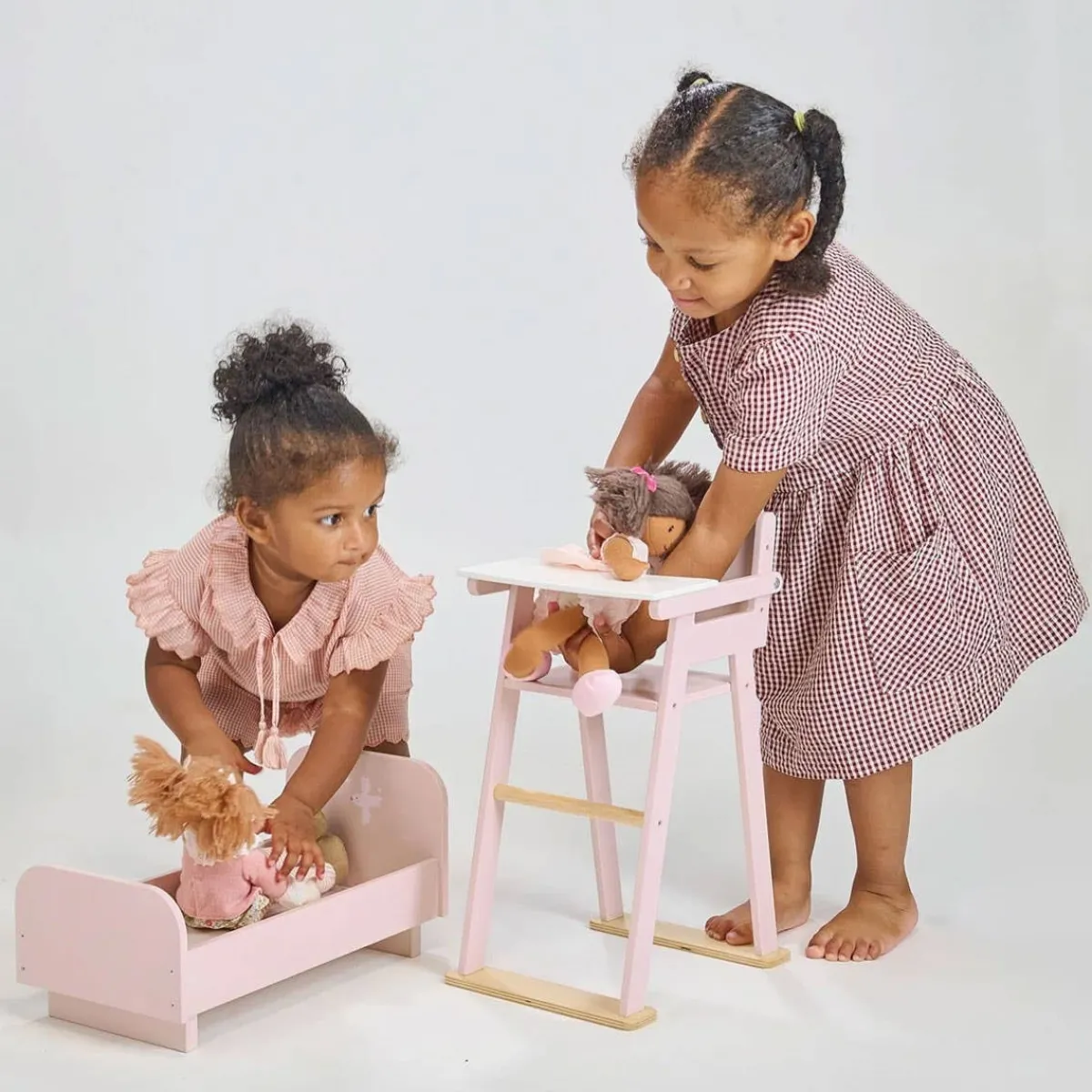 Pretend Play|Wooden Toys-Mentari Baby Doll High Chair