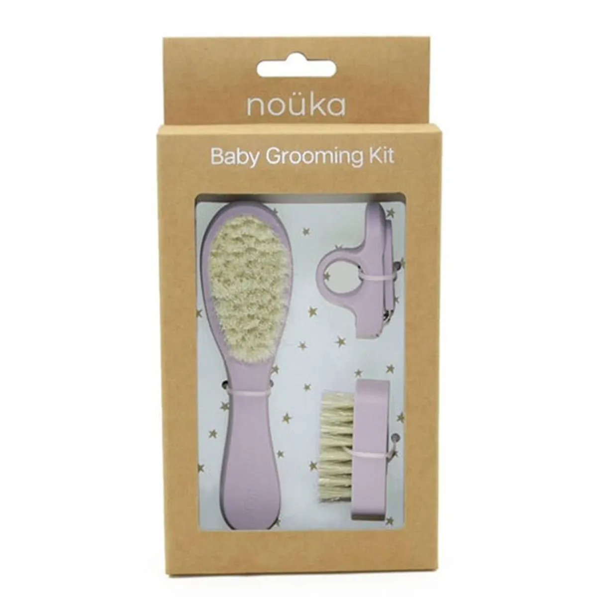 Baby Brushes + Combs|Infant Nail Care-Nouka Baby Grooming Kit