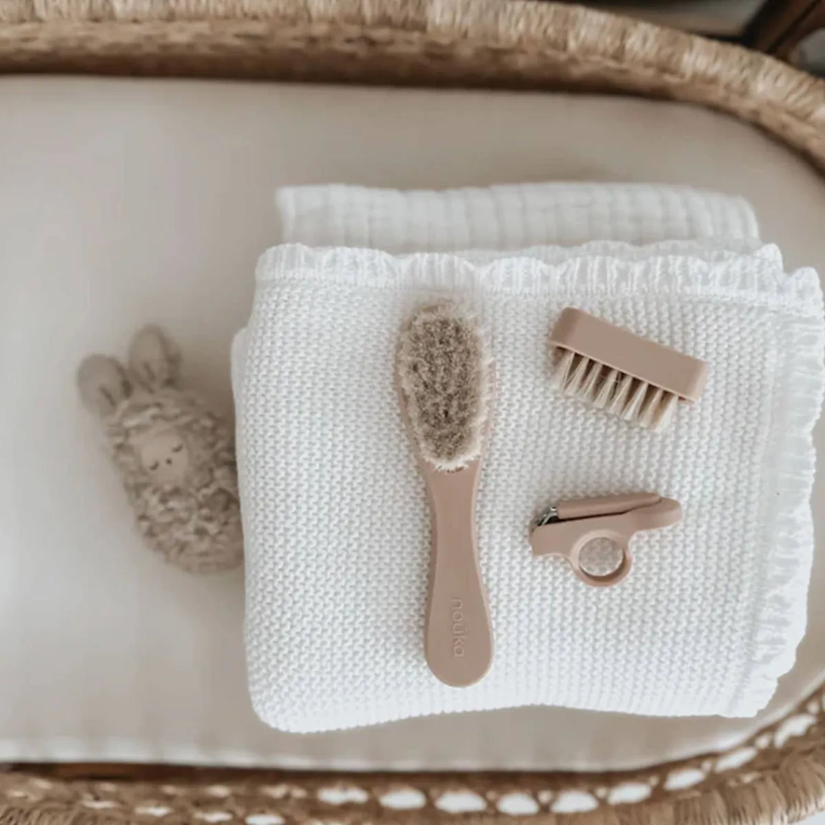 Baby Brushes + Combs|Infant Nail Care-Nouka Baby Grooming Kit