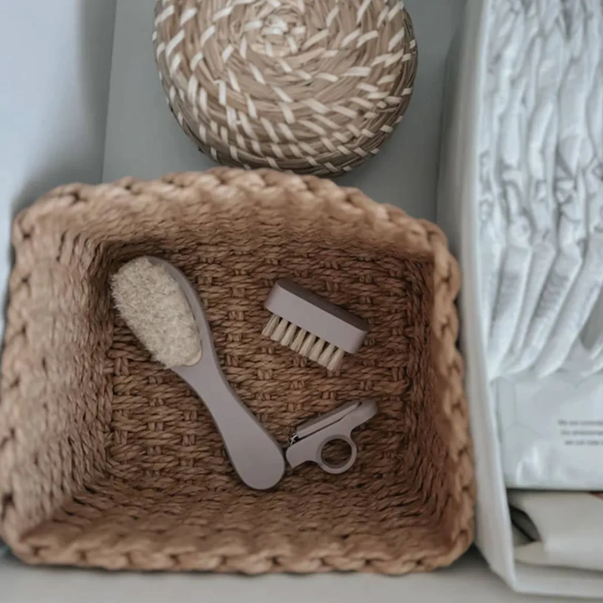 Baby Brushes + Combs|Infant Nail Care-Nouka Baby Grooming Kit