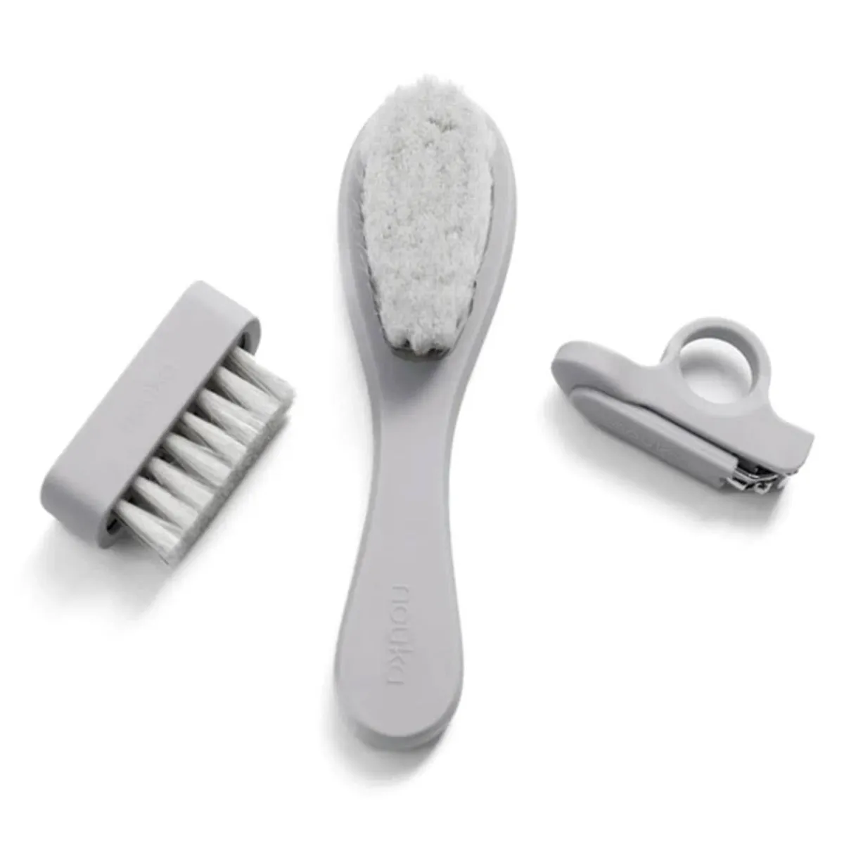 Baby Brushes + Combs|Infant Nail Care-Nouka Baby Grooming Kit