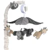 Mobiles-Lambs & Ivy Baby Jungle Musical Mobile