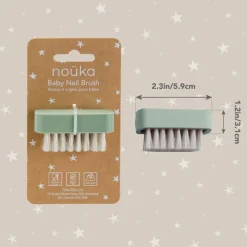 Baby Brushes + Combs|Infant Nail Care-Nouka Baby Nail Brush
