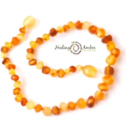 Jewelery-Healing Amber Baby Necklace 11"