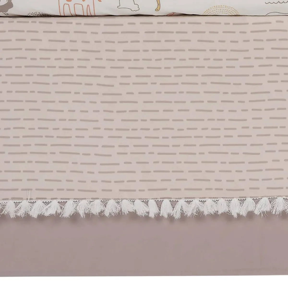 Crib Bedding Sets-Lambs & Ivy Baby Noah 3 Piece Crib Set