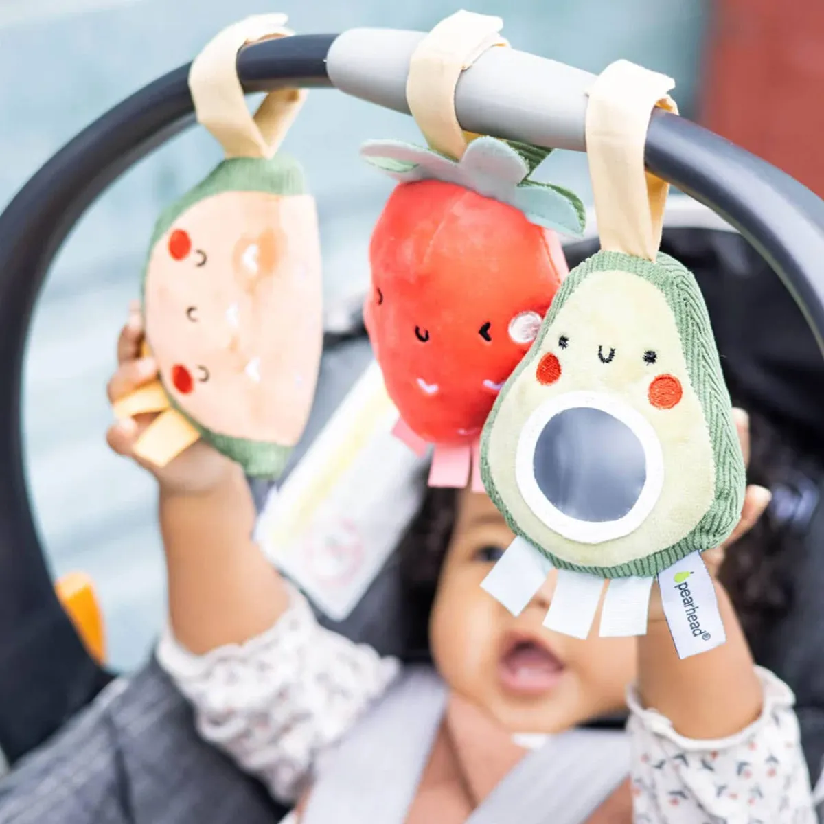 Stroller Toys-Pearhead Baby Stroller Toy Set
