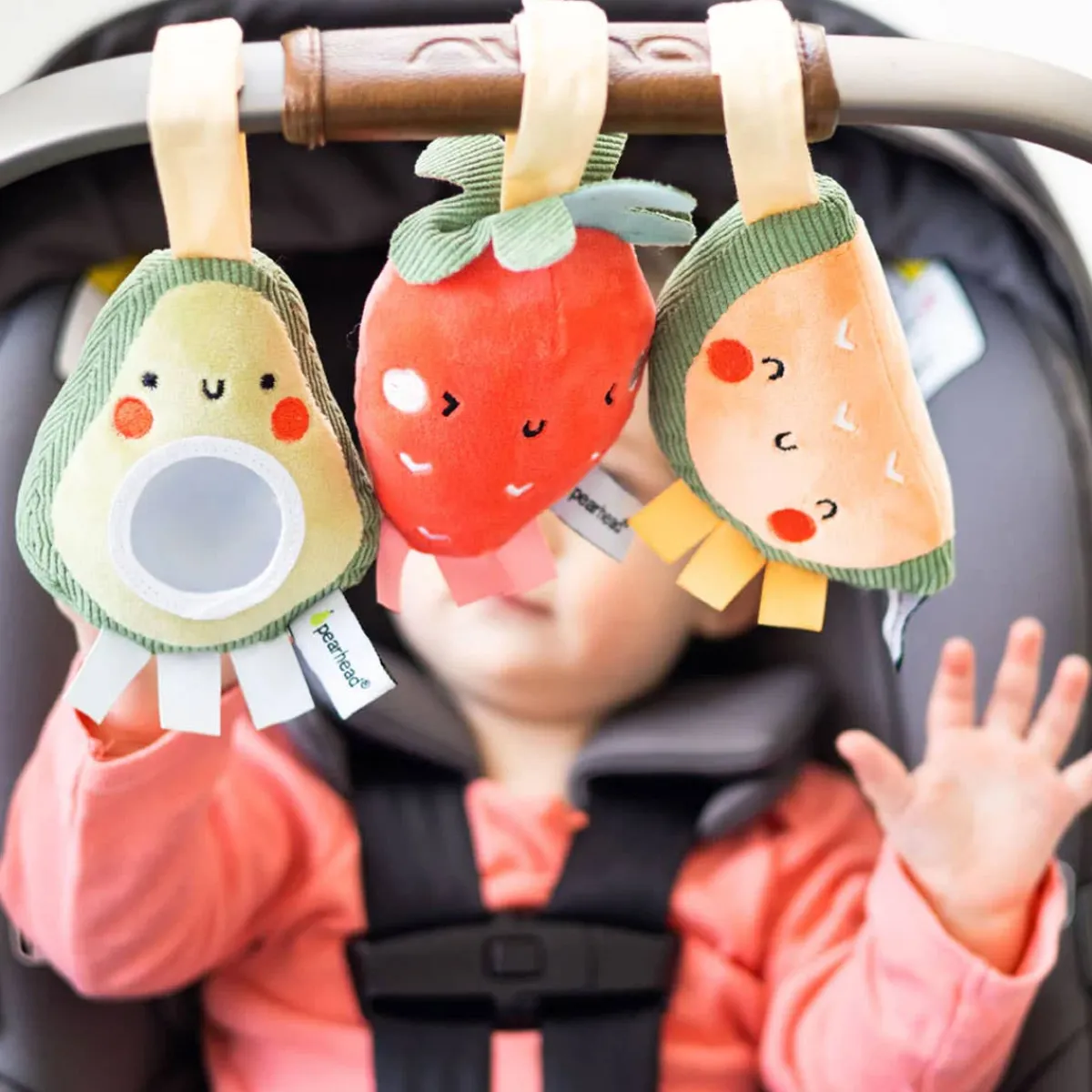 Stroller Toys-Pearhead Baby Stroller Toy Set