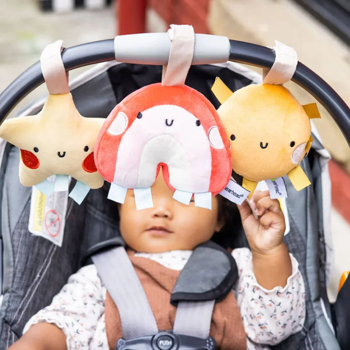 Stroller Toys-Pearhead Baby Stroller Toy Set