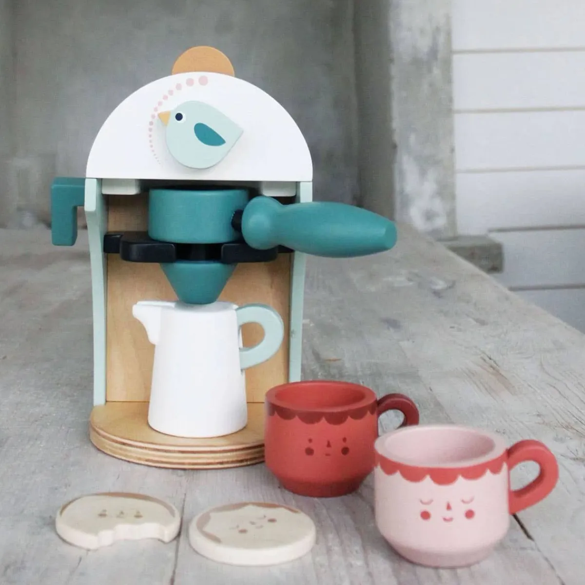 Pretend Play|Wooden Toys-Tender Leaf Toys Babyccino Maker