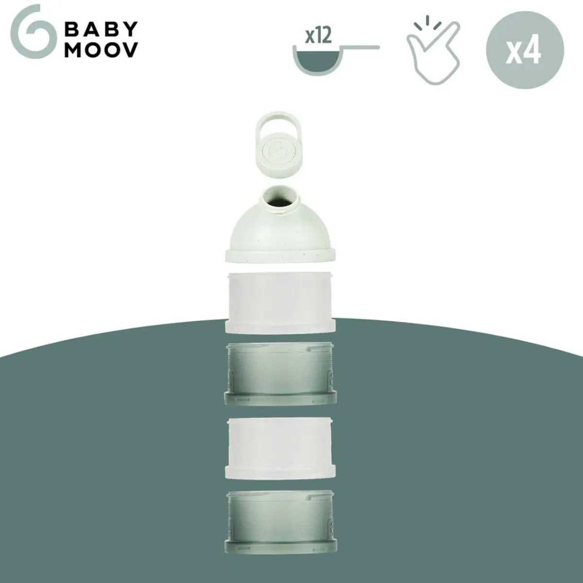 Baby Food Prep + Storage|Formula Dispensers-BabyMoov Babydose