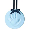 Holiday Decorations-Pearhead Babyprint Ornament - Blue