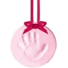 Holiday Decorations-Pearhead Babyprint Ornament - Pink