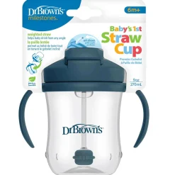 Kids Drinkware|Sippy Cups + Straw Cups-Dr. Brown's Baby's 1st Straw Cup