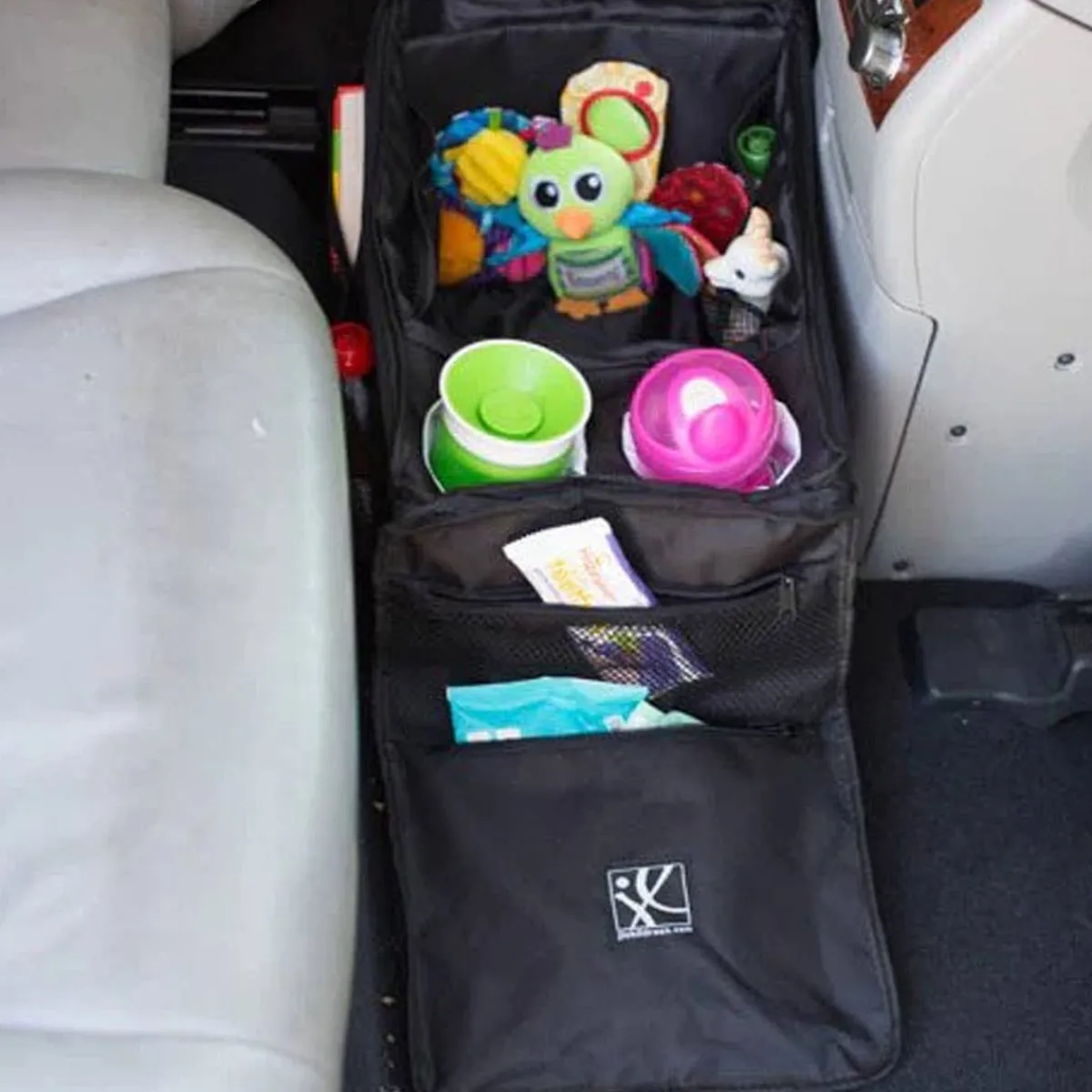 Car Seat Accessories-J.L. Childress Back Seat Butler Car Organizer