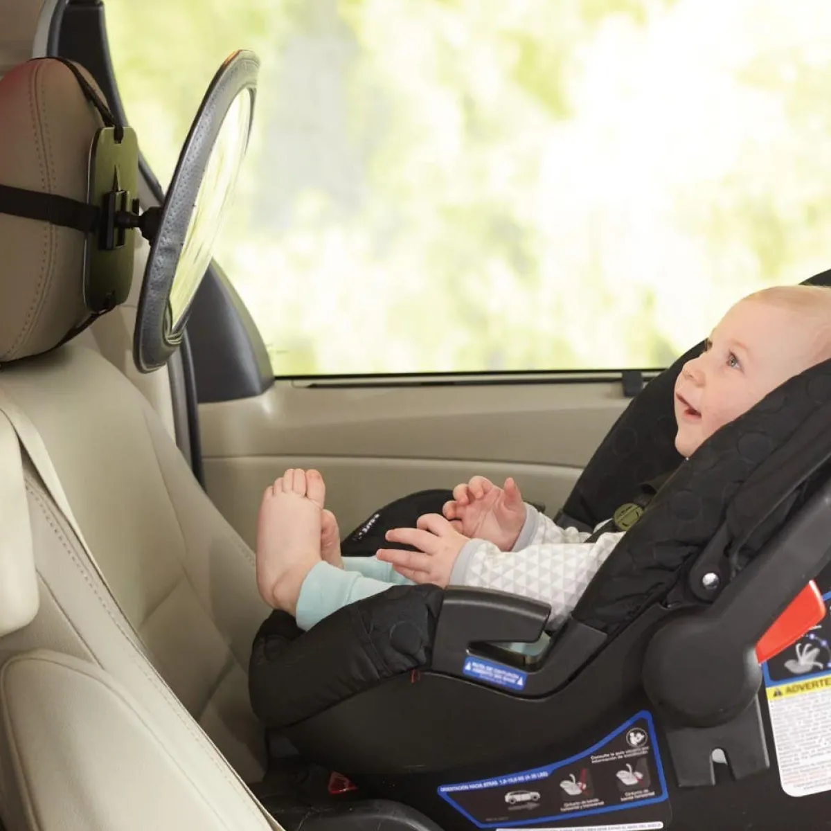 Car Seat Accessories-Skip Hop Backseat Mirror