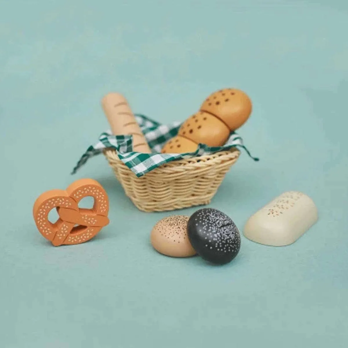 Pretend Play|Wooden Toys-Janod Bakery Basket
