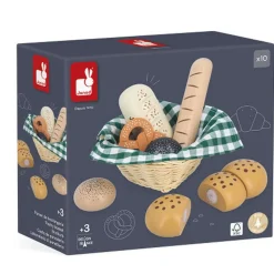 Pretend Play|Wooden Toys-Janod Bakery Basket