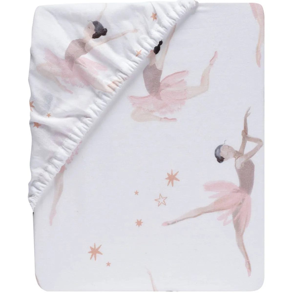 Crib Fitted Sheets-Lambs & Ivy Ballerina Baby Crib Sheet