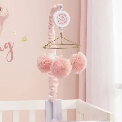 Mobiles-Lambs & Ivy Ballerina Baby Musical Mobile