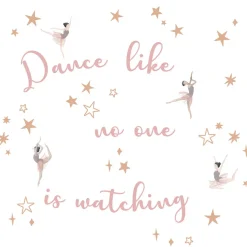 Wall Decor-Lambs & Ivy Ballerina Baby Wall Decals