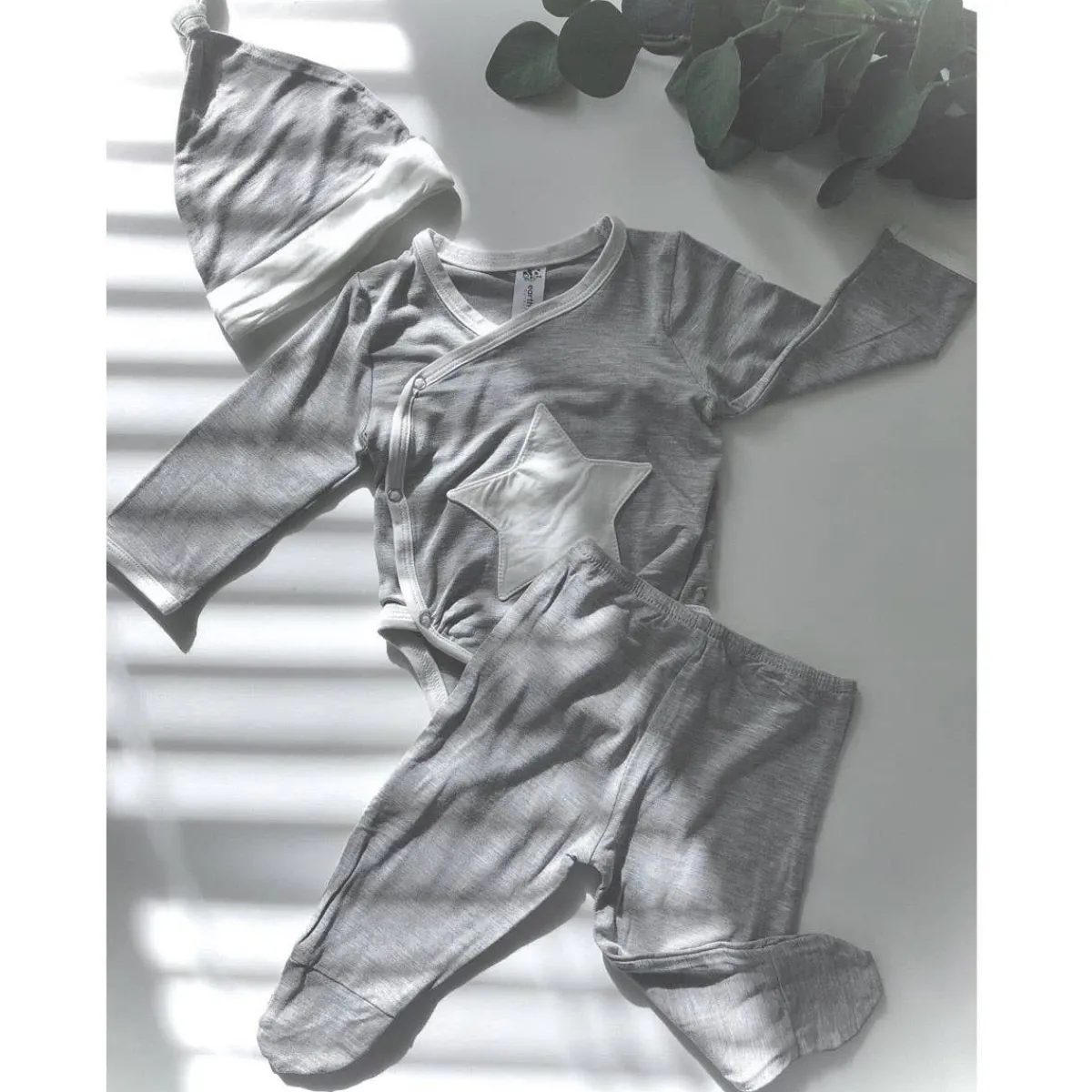Layette Sets|Onesies-Earth Baby Outfitters Bamboo 3 Piece Newborn Set